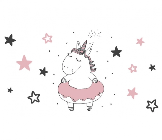 Baby Bathtub Unicorn Design - Grey/Pink