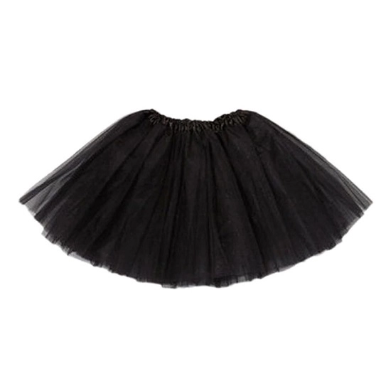 Tutu Costume Black Tulle Skirt