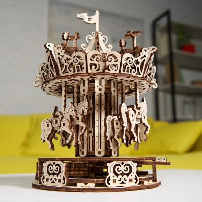 Ugears 3D Puzzle Carousel