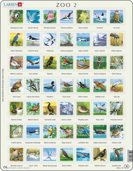 Larsen Educational Bird Puzzle