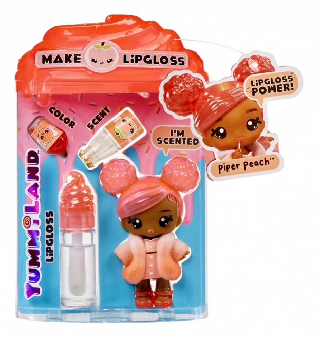 Yummiland Lip Gloss Doll: Piper Peach