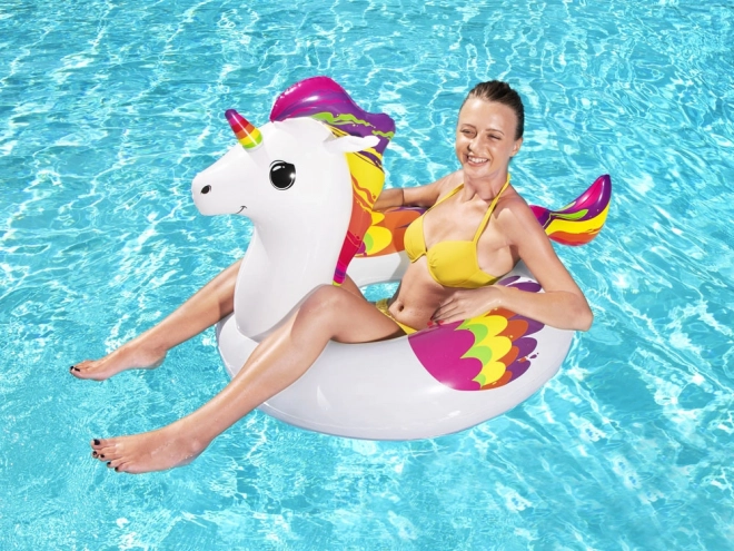 Large Inflatable Unicorn Swim Ring by Bestway