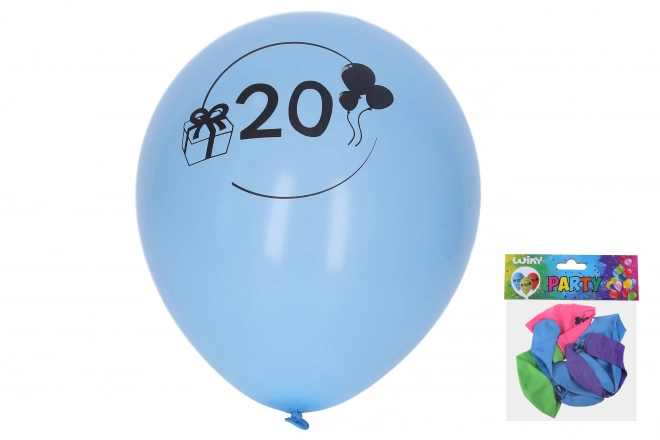 Inflatable Balloons Set with Number 20