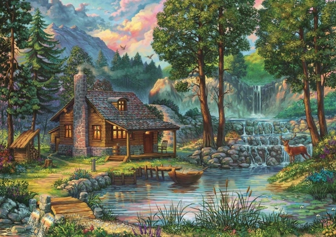 Fairytale House Puzzle 1000 Pieces