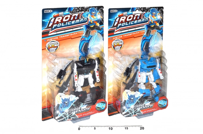 Police Transformer Robot Toy