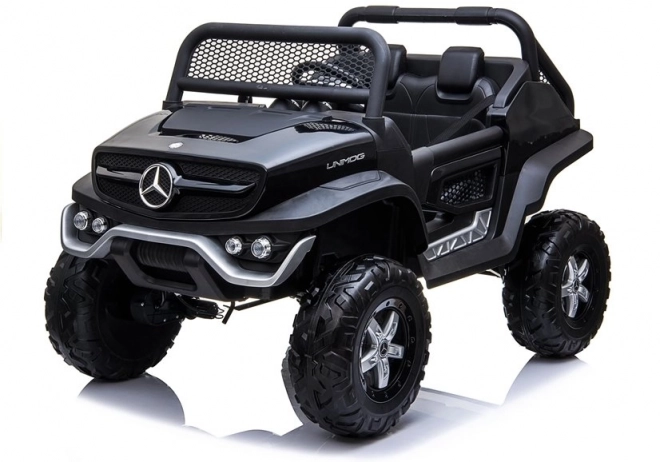 Battery Operated Mercedes Unimog Black