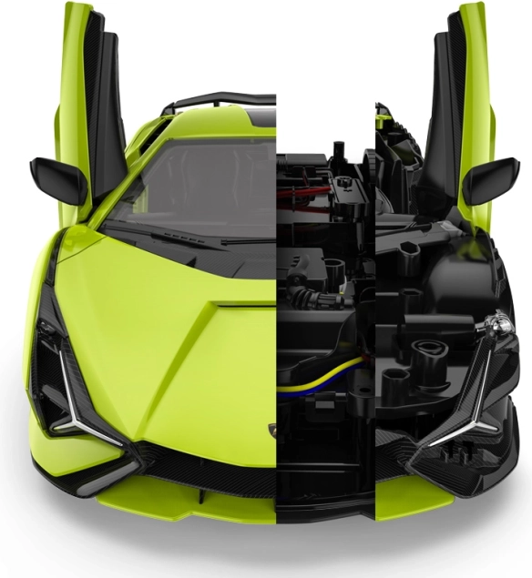 Lamborghini Sian zöld modell 1:18 Rastar-tól - távirányítós autó karosszéria kittel