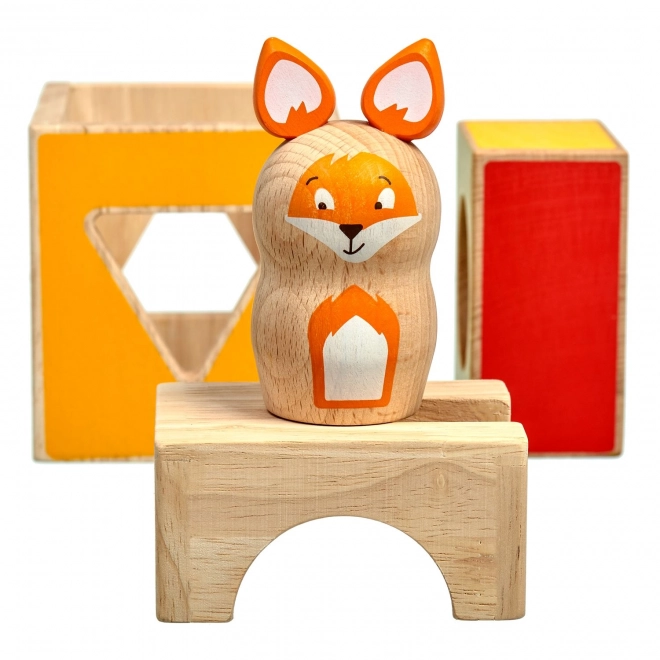 Clever Fox Wooden Puzzle Game