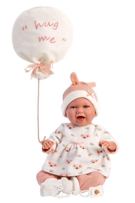 Llorens Baby Doll Outfit with Plush Ball