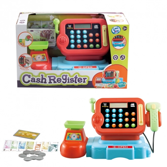 Toy Cash Register with Scanner