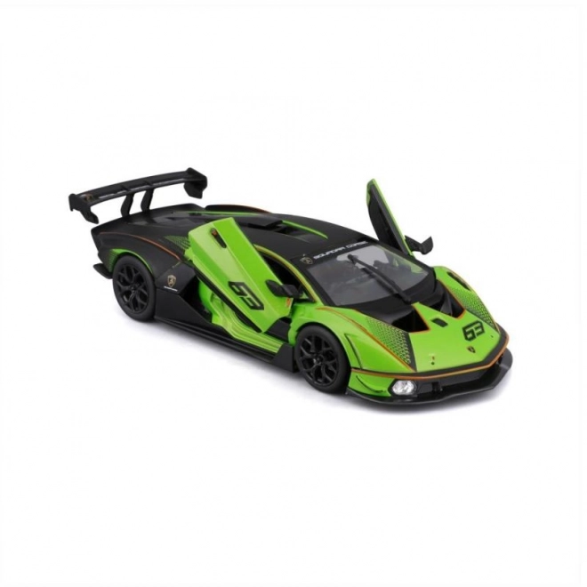 Bburago Lamborghini Essenza SCV12 Green Model Car