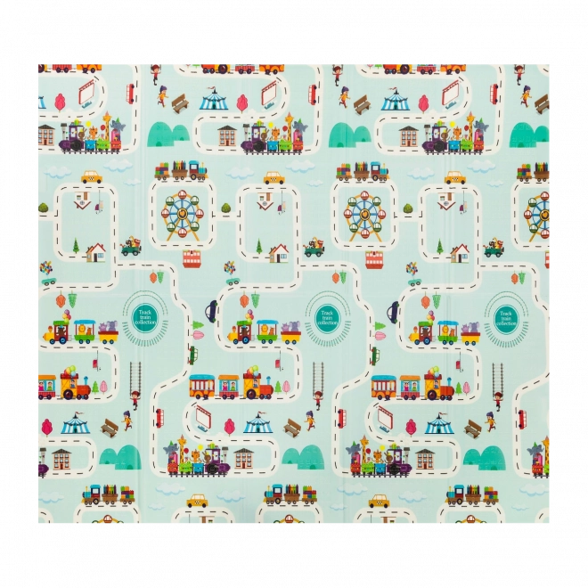 Reversible Play Mat Safari And City Life