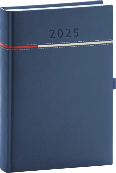 daily planner Tomy 2025 blue-red