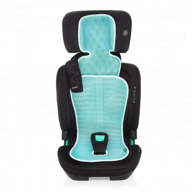 Breathable Car Seat Liner for Group 2/3, Ice Grey