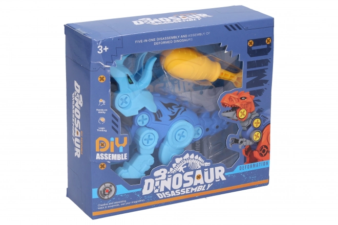 Screwable Triceratops Dinosaur Toy