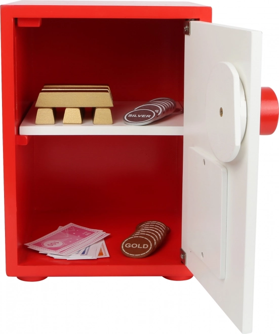 wooden toy safe