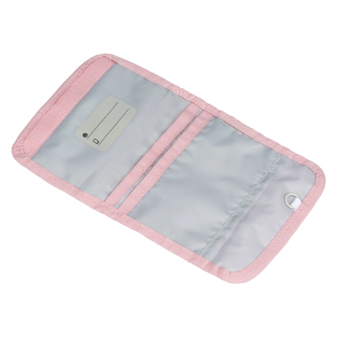 Baagl Rainbow Pink Neck Wallet