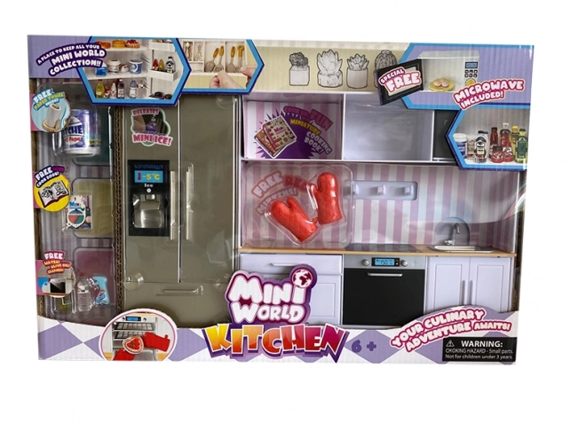 Mini Kitchen Set for Dolls