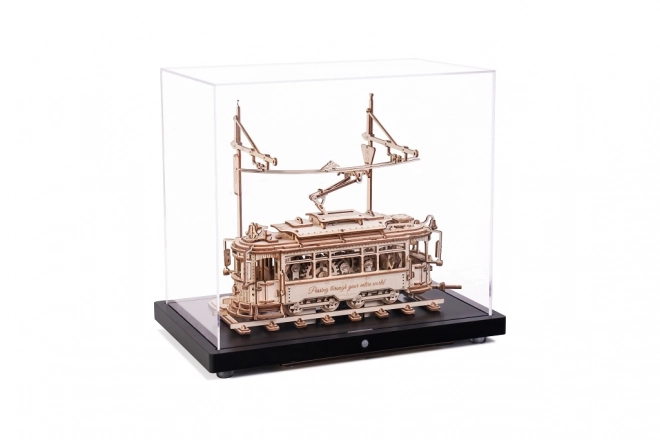 3D Wooden Mechanical Tram Puzzle