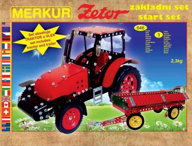 Merkur Zetor Building Kit Basic Set