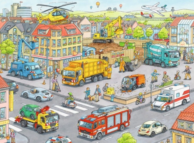 Ravensburger Cars in the City XXL Puzzle