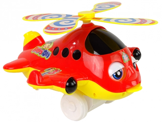 Push Toy Airplane with Bell