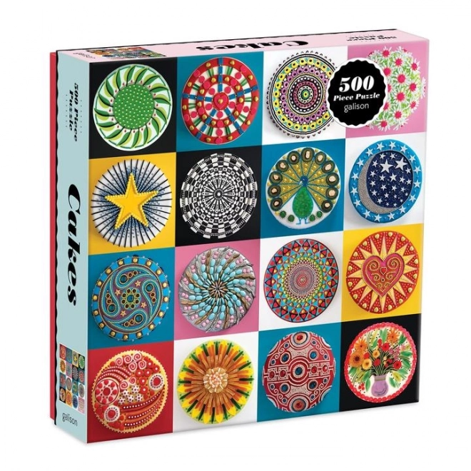 Round Cake Puzzle 500 Pieces