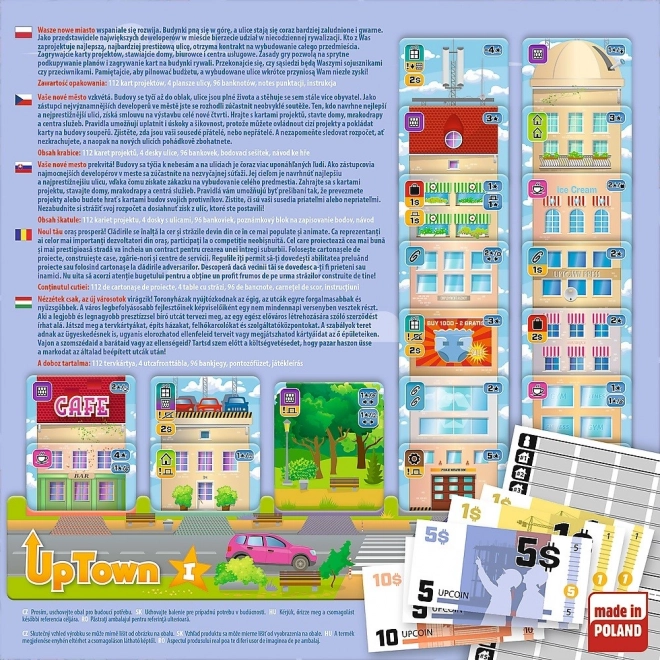 Uptown společenská hra v krabici 20x20x6cm