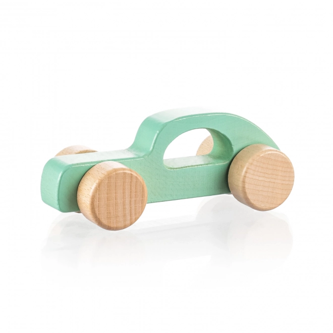 Wooden Sports Car Toy - Mint