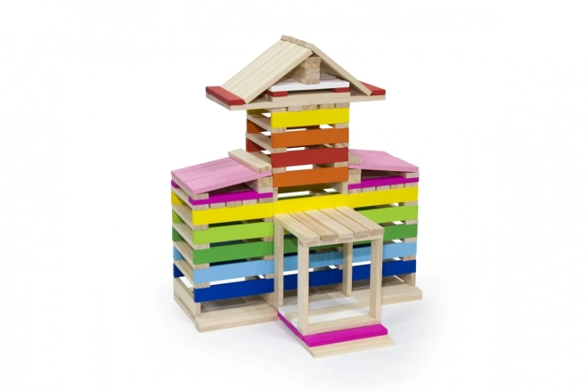 Wooden Building Blocks Set