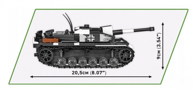 Stug III And Flammpanzer Building Blocks Set