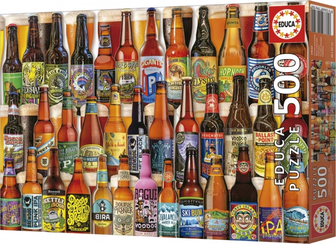 Craft Beers Puzzle 500 Pieces