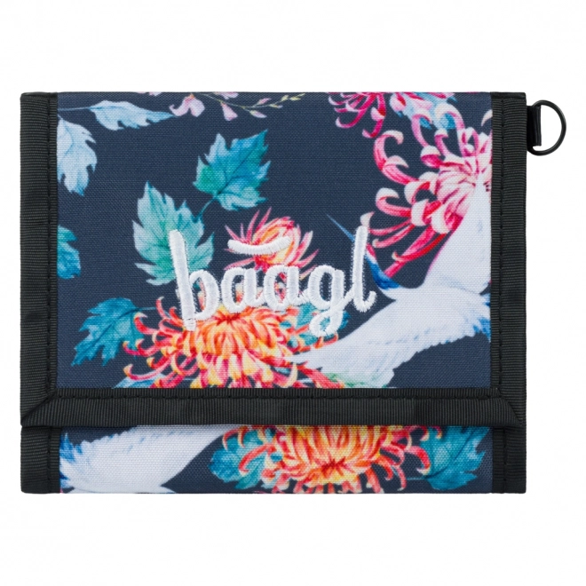 Baagl Wallet with Birds Design