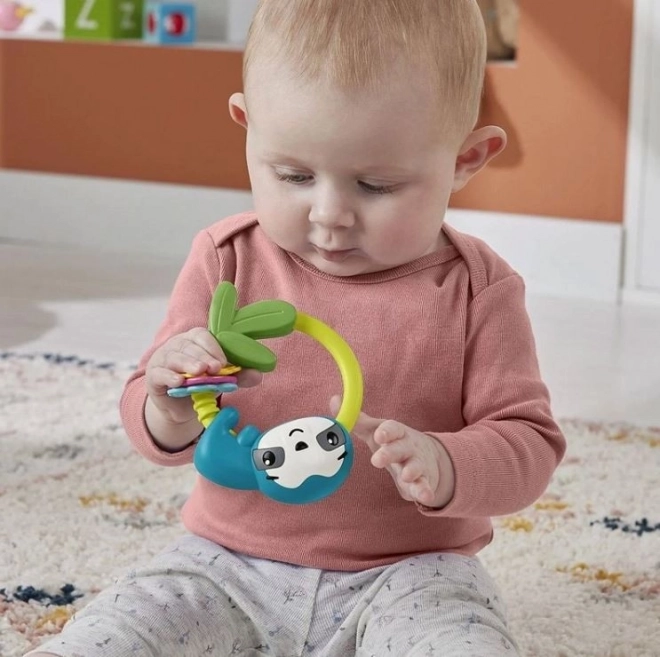 Rattle Teether Sloth by Fisher-Price