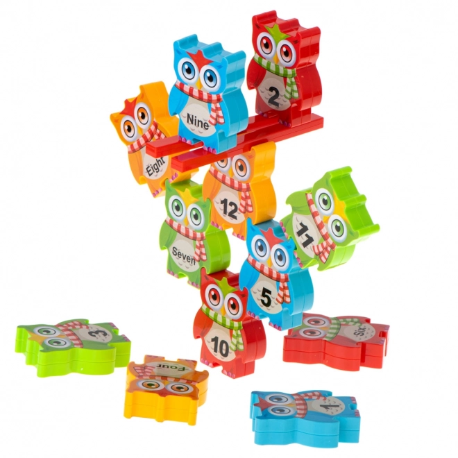 Owl Stacking Tower Game