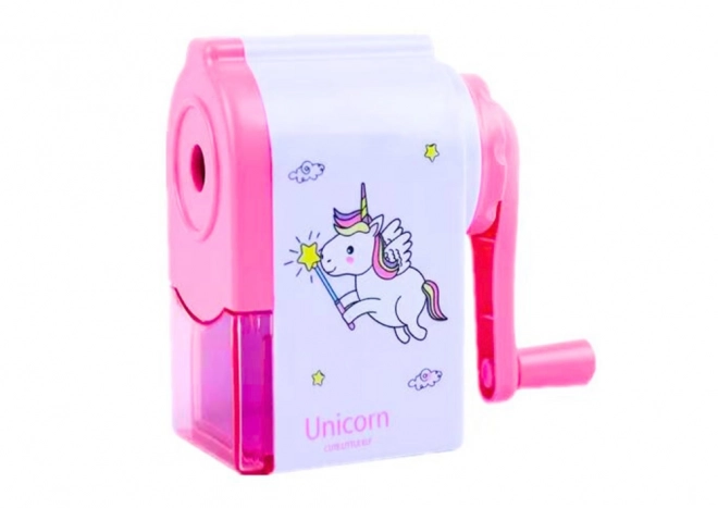 Pink Unicorn Crank Sharpener