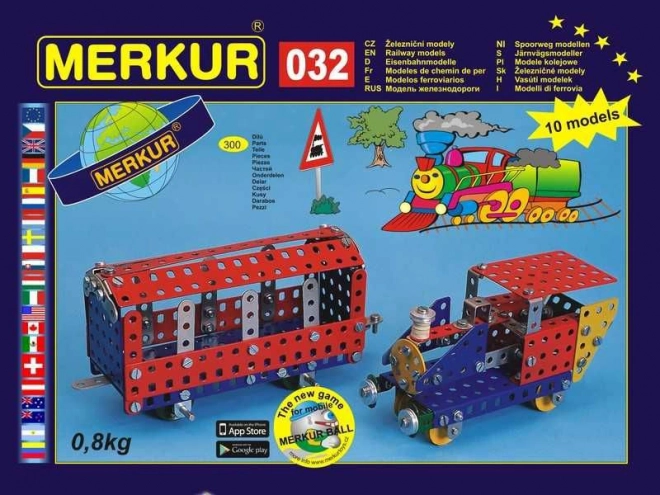 Merkur Railway Model Construction Set