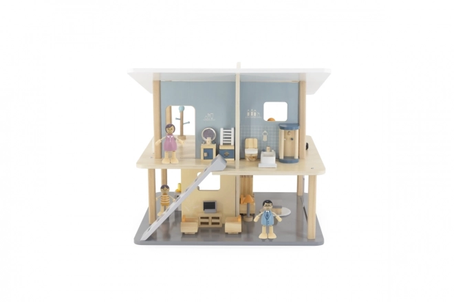 Wooden Family Doll Set