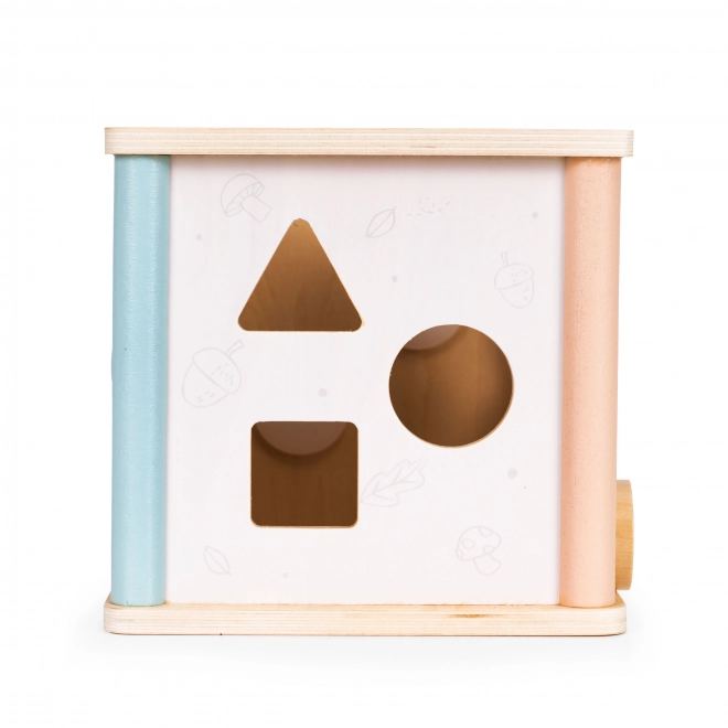 Wooden Educational Toy Cube by Ecotoys