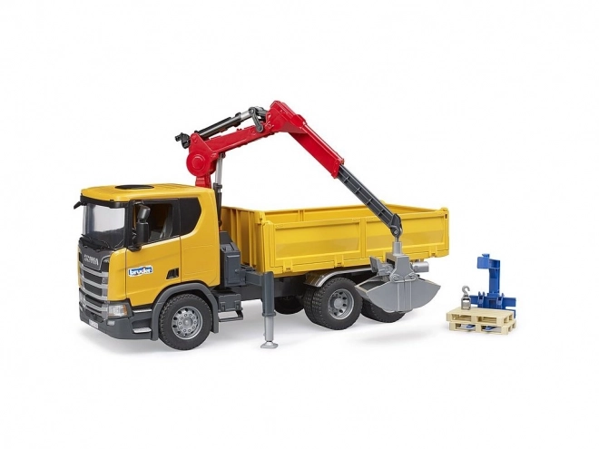 Bruder Truck Scania with Crane Arm