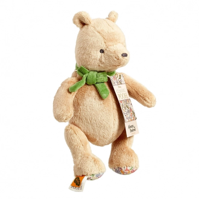 Plush Winnie The Pooh With Green Bow 22 cm