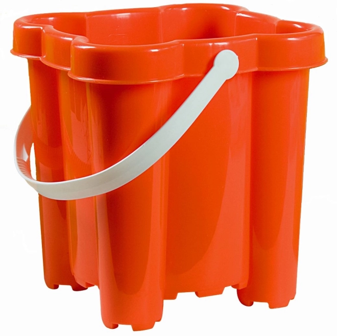 Sand Bucket Castle 4 Towers Red