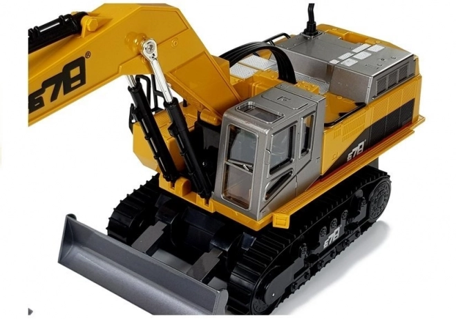 Remote Control Yellow Construction Excavator