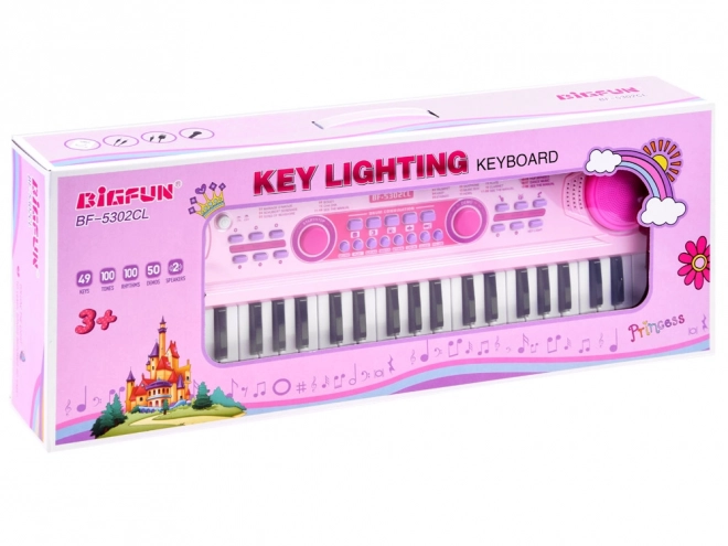 BigFun Illuminated Keys Keyboard for Kids