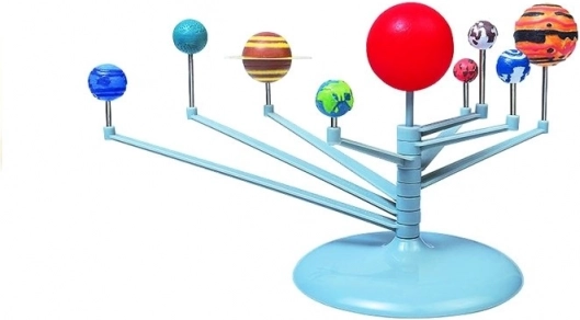 Build a realistic solar system model