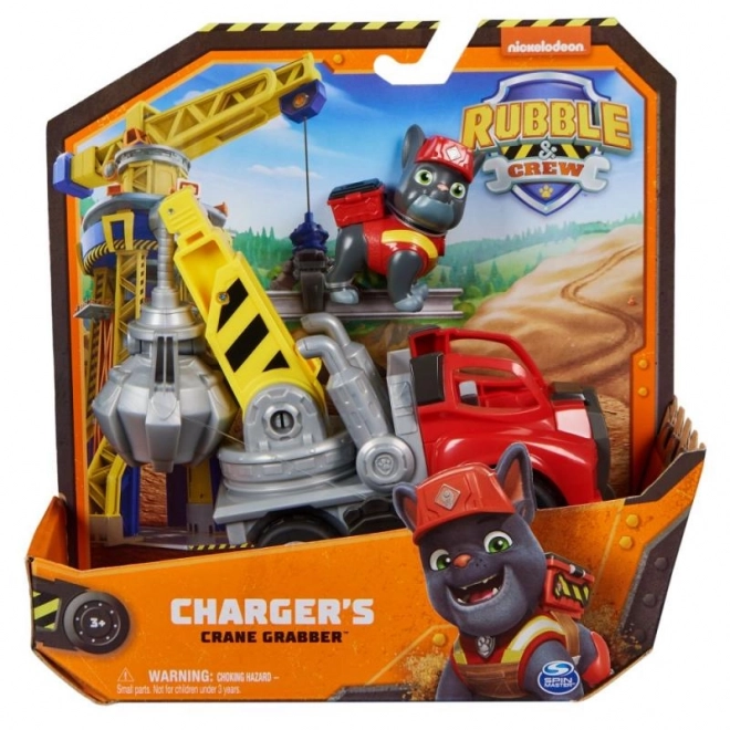 Paw Patrol Rubble Construction Crane Vehicle