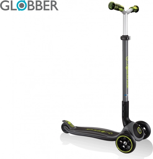 Monopattino per bambini GLOBBER Master Prime Black Lime Green