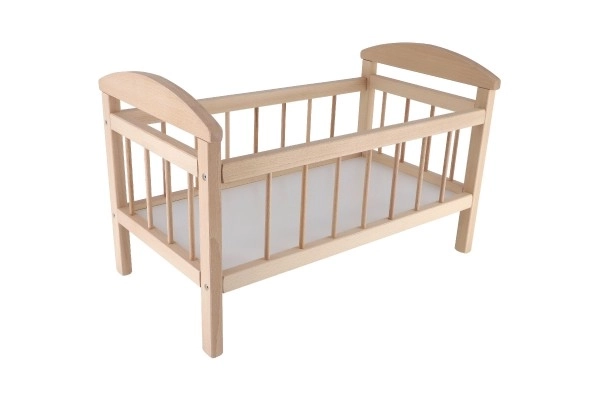 Wooden Doll Cradle