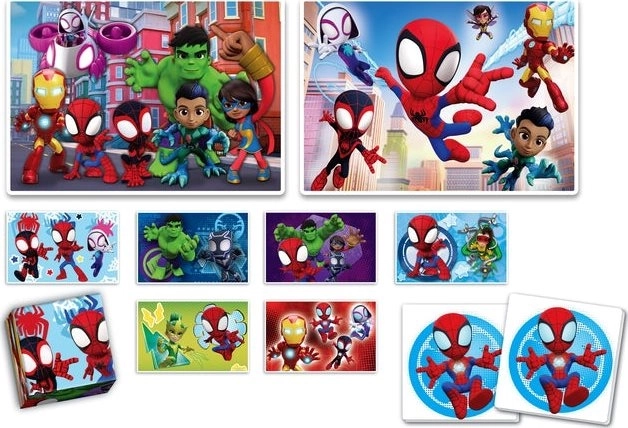 Clementoni soubor her Spidey a jeho úžasní přátelé 4v1