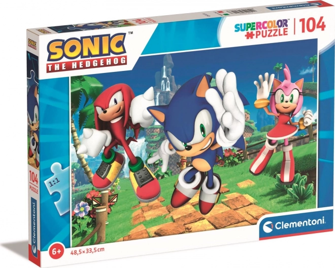 Clementoni Sonic Puzzle 104 Pieces